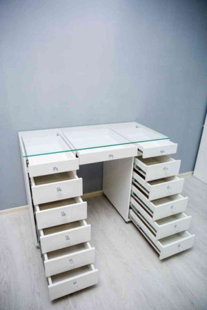 Гримерный столик С4 120х80 Белый (16)