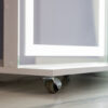 Гримерное зеркало в полный рост с диодной подсветкой РДЗ 55х168 Белое (6)